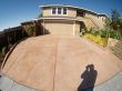 New landscape for the entire property in San Rafael, Marin County, California.